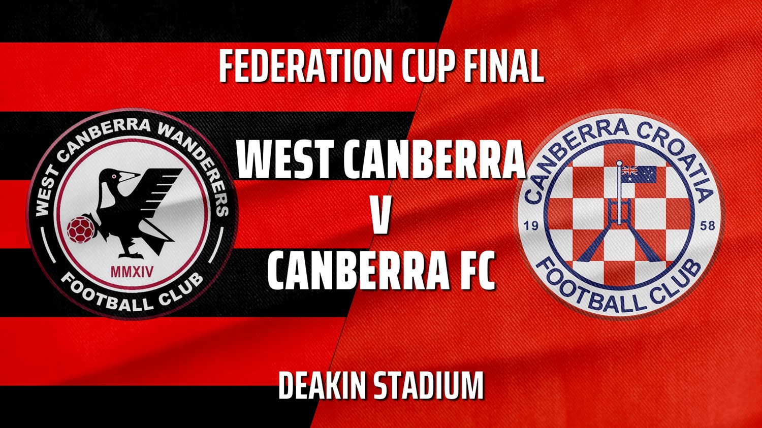 210605-Federation Cup Final - West Canberra Wanderers FC (women) v Canberra FC (women) Minigame Slate Image