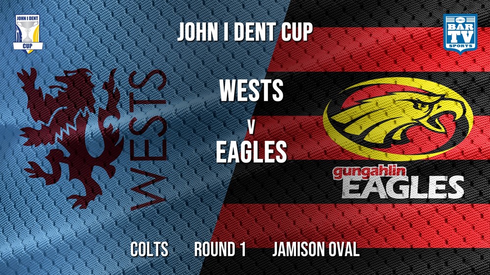 John I Dent Round 1 - Colts - Wests Lions v Gungahlin Eagles Slate Image