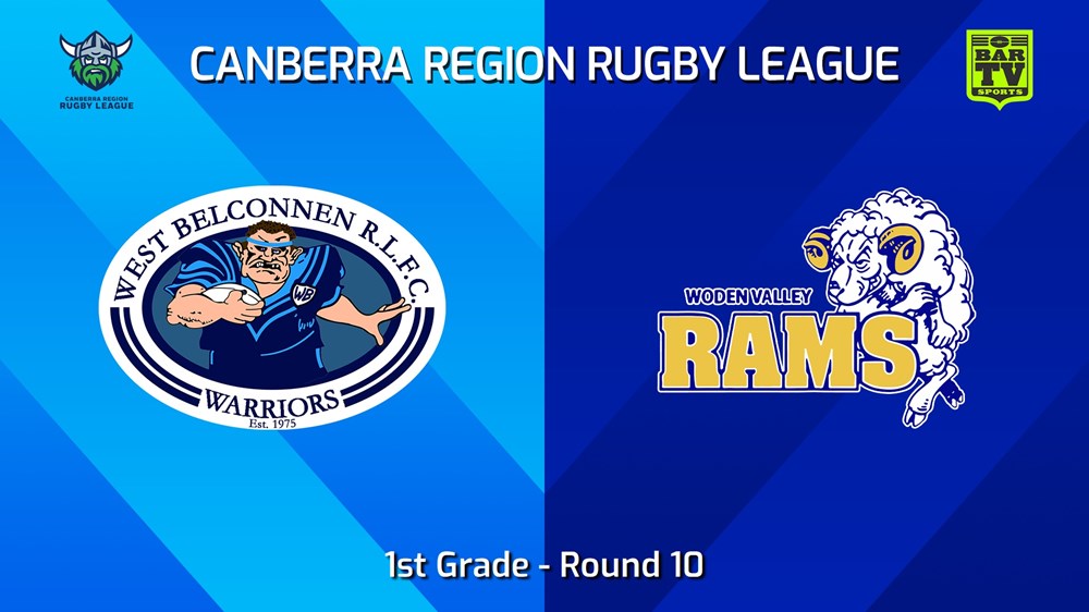 240615-video-Canberra Round 10 - 1st Grade - West Belconnen Warriors v Woden Valley Rams Slate Image