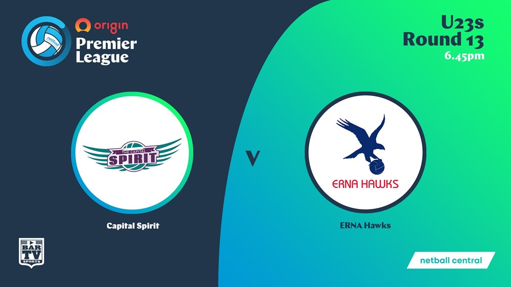 NSW Prem League Round 13 - U23s - Capital Spirit v Erna Hawks Slate Image