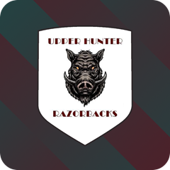 TFW Upper Hunter Razorbacks Logo