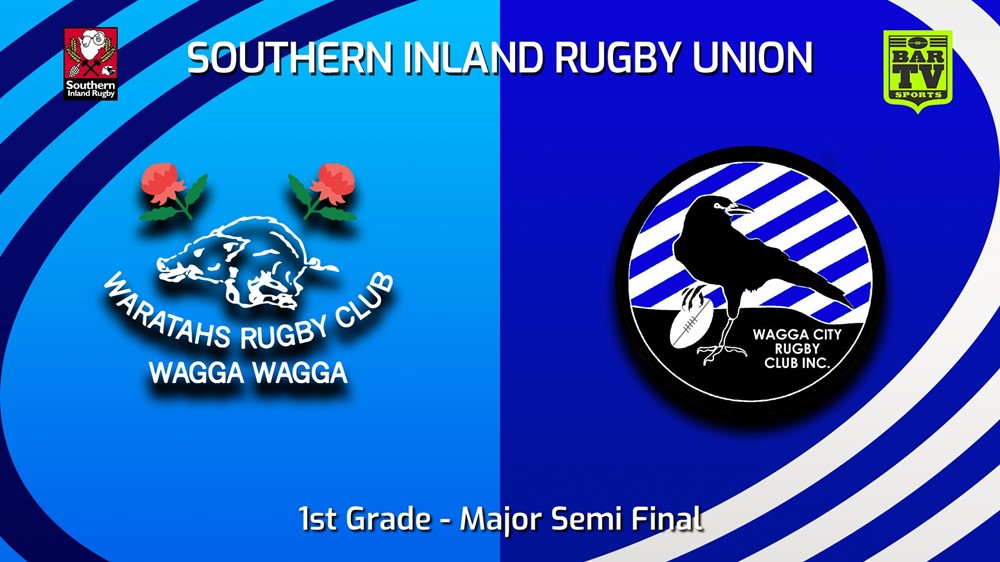 230729-Southern Inland Rugby Union Major Semi Final - 1st Grade - Wagga Waratahs v Wagga City Minigame Slate Image