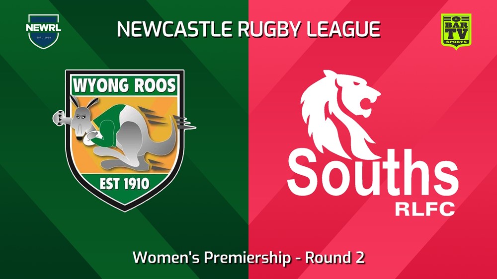 240511-video-Newcastle RL Round 2 - Women's Premiership - Wyong Roos v South Newcastle Lions Slate Image