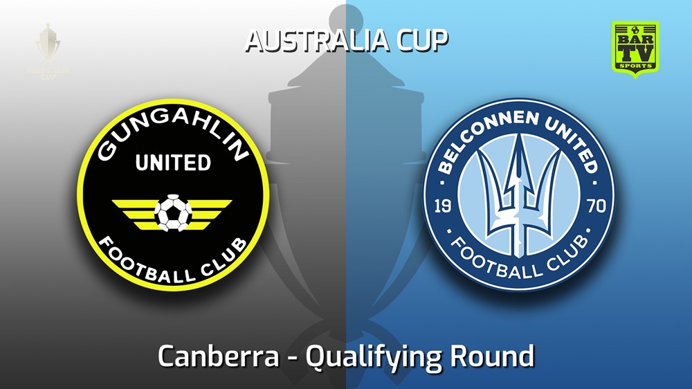220320-FFA Cup Qualifying Canberra Qualifying Round - Gungahlin United v Belconnen United Minigame Slate Image