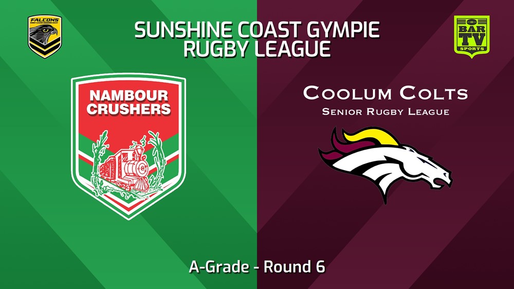 240511-video-Sunshine Coast RL Round 6 - A-Grade - Nambour Crushers v Coolum Colts Slate Image