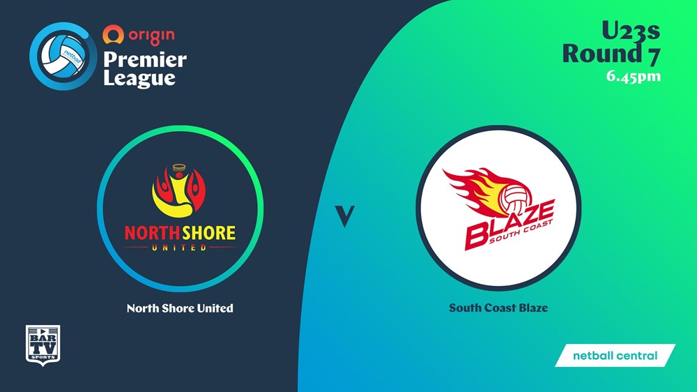 NSW Prem League Round 7 - U23s - North Shore United v South Coast Blaze Slate Image