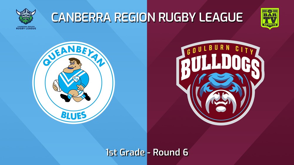 240511-video-Canberra Round 6 - 1st Grade - Queanbeyan Blues v Goulburn City Bulldogs Minigame Slate Image