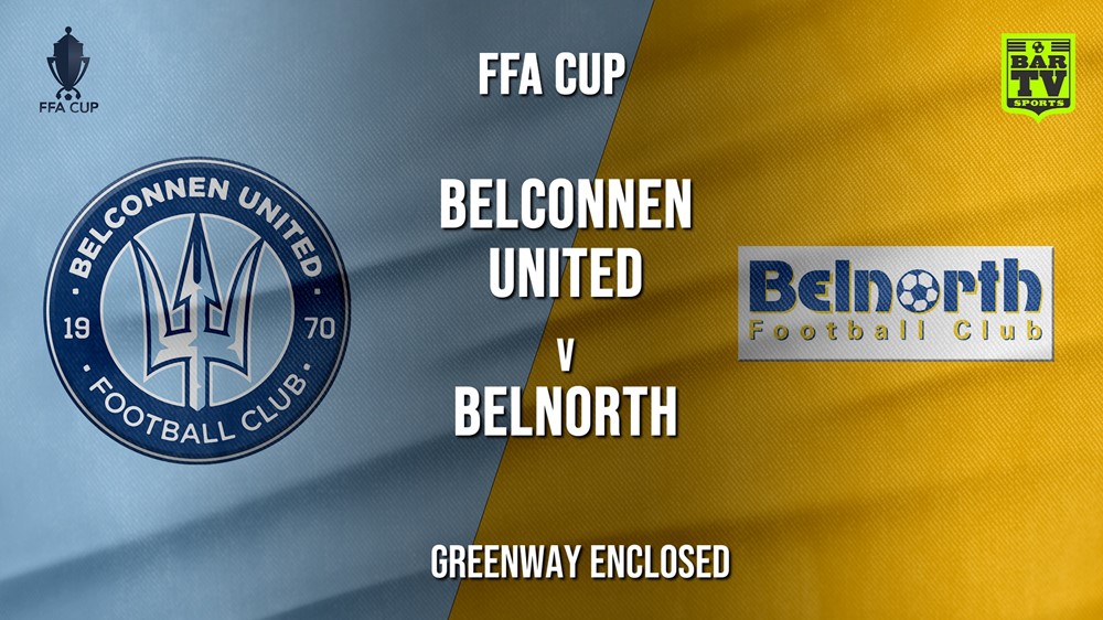 FFA Cup Qualifying Canberra Belconnen United v Belnorth Minigame Slate Image