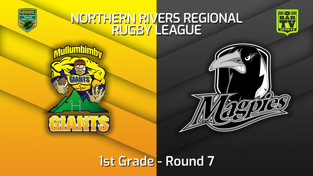 220605-Northern Rivers Round 7 - 1st Grade - Mullumbimby Giants v Lower Clarence Magpies Slate Image