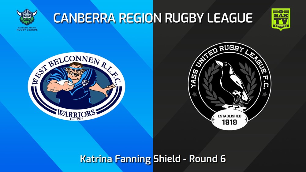 240511-video-Canberra Round 6 - Katrina Fanning Shield - West Belconnen Warriors v Yass Magpies Slate Image