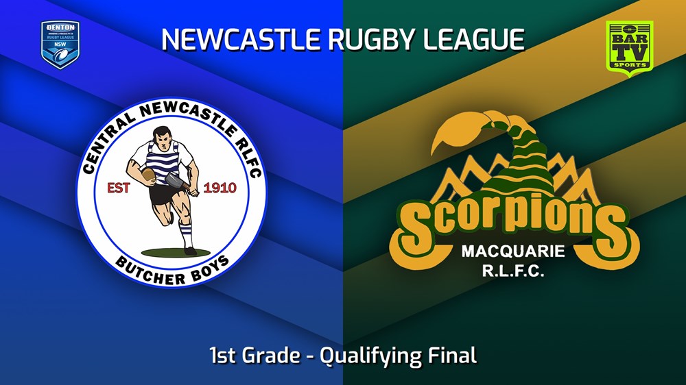 220820-Newcastle Qualifying Final - 1st Grade - Central Newcastle v Macquarie Scorpions Slate Image