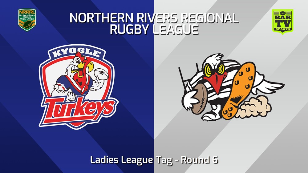 240512-video-Northern Rivers Round 6 - Ladies League Tag - Kyogle Turkeys v Tweed Heads Seagulls Slate Image