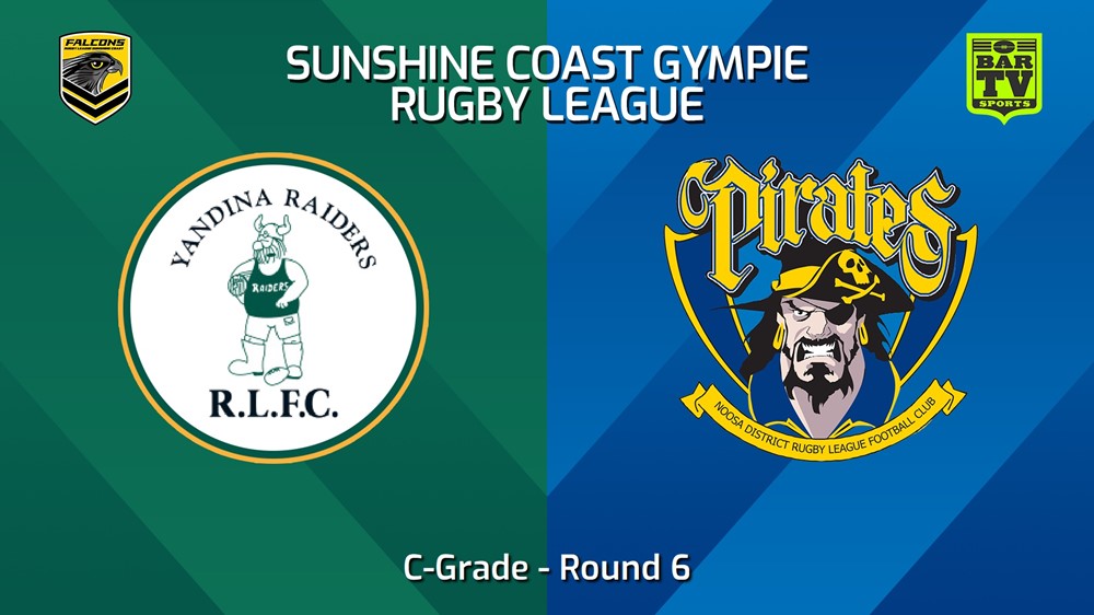 240511-video-Sunshine Coast RL Round 6 - C-Grade - Yandina Raiders v Noosa Pirates Slate Image