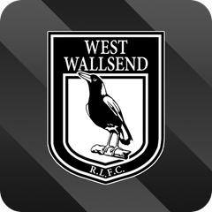 West Wallsend Magpies Logo