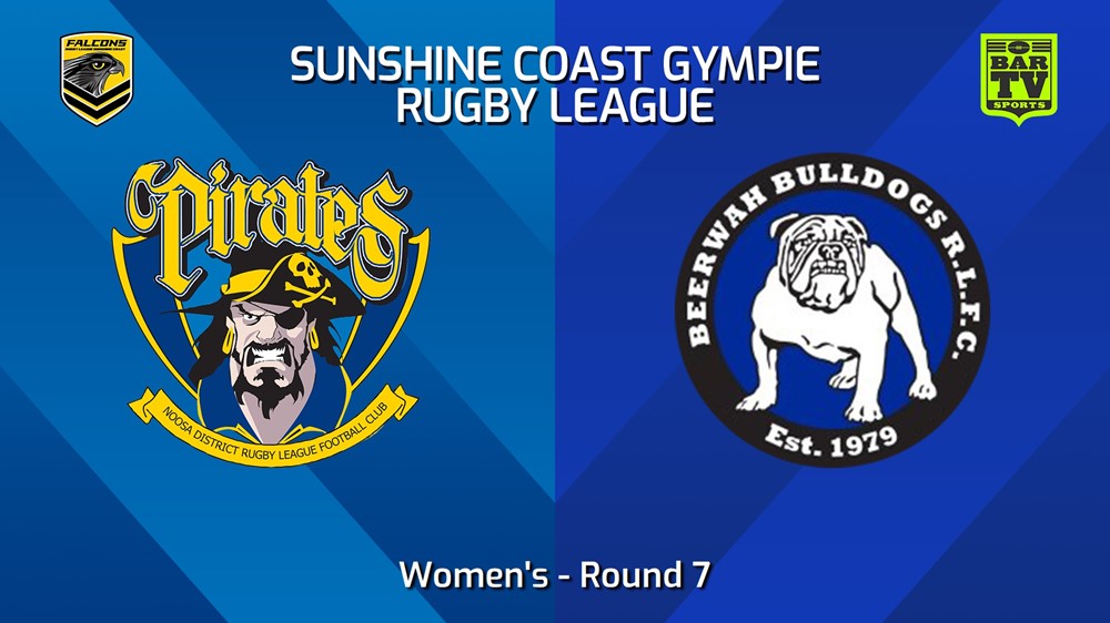 240505-video-Sunshine Coast RL Round 7 - Women's - Noosa Pirates v Beerwah Bulldogs Slate Image
