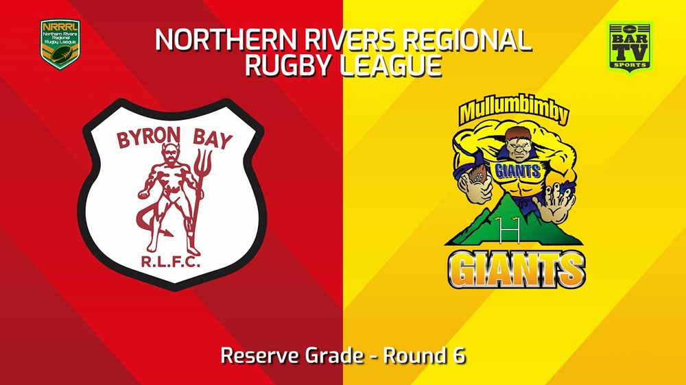 240512-video-Northern Rivers Round 6 - Reserve Grade - Byron Bay Red Devils v Mullumbimby Giants Slate Image