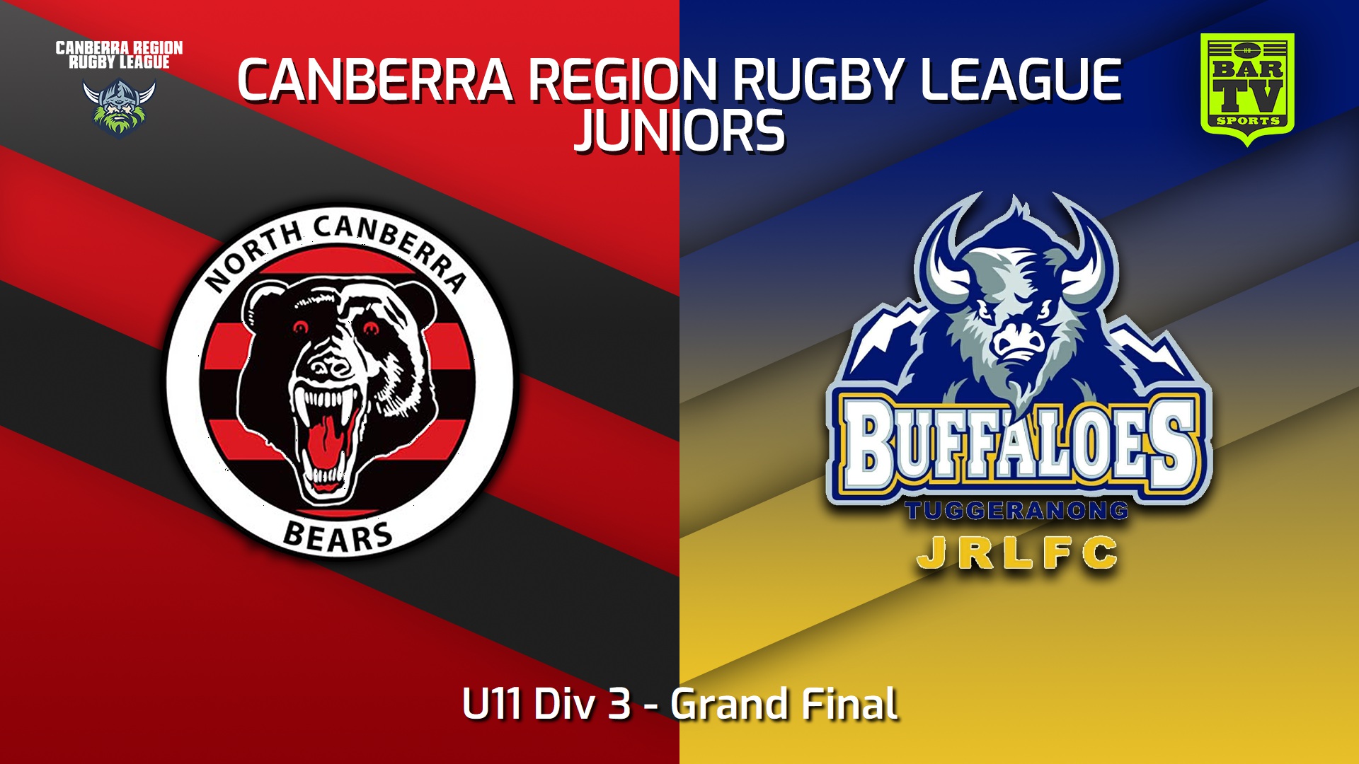 2023 Canberra Region Rugby League Juniors Grand Final - U11 Div 3 ...