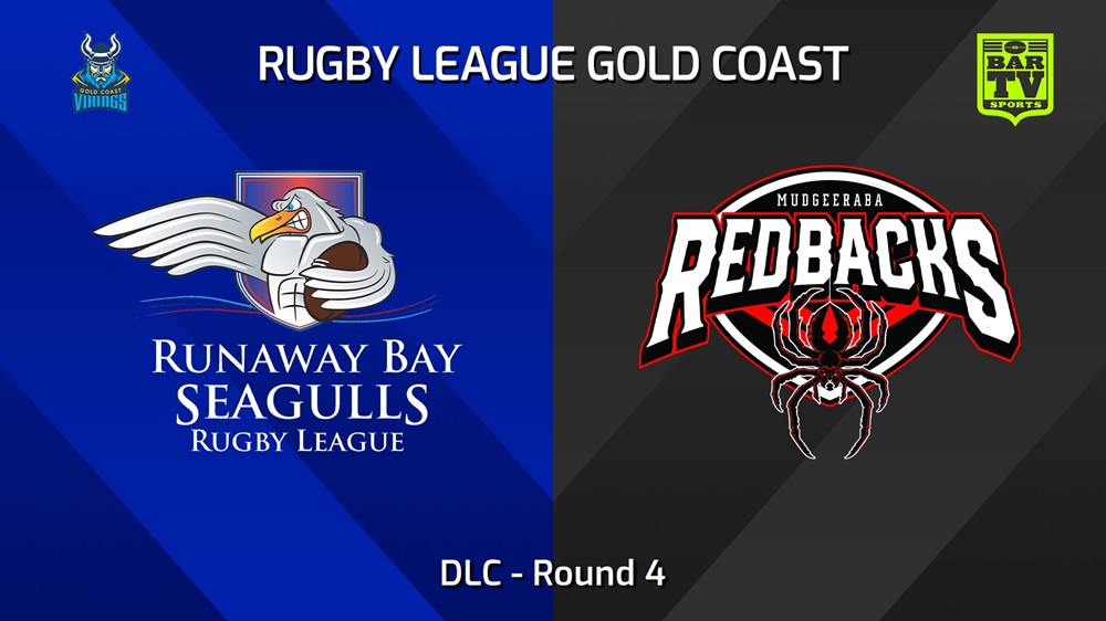 240512-video-Gold Coast Round 4 - DLC - Runaway Bay Seagulls v Mudgeeraba Redbacks Slate Image