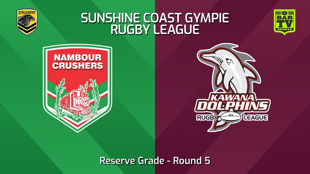 240504-video-Sunshine Coast RL Round 5 - Reserve Grade - Nambour Crushers v Kawana Dolphins Slate Image