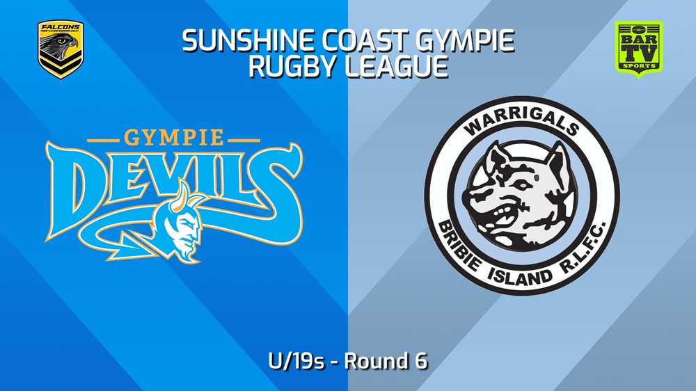 240511-video-Sunshine Coast RL Round 6 - U/19s - Gympie Devils v Bribie Island Warrigals Slate Image