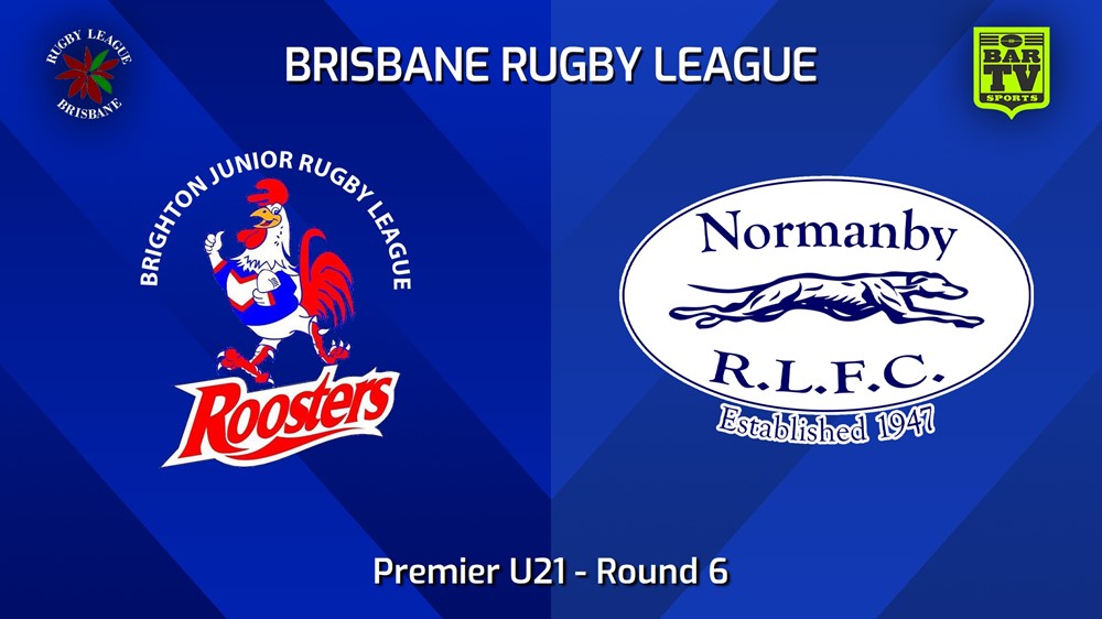240511-video-BRL Round 6 - Premier U21 - Brighton Roosters v Normanby Hounds Slate Image